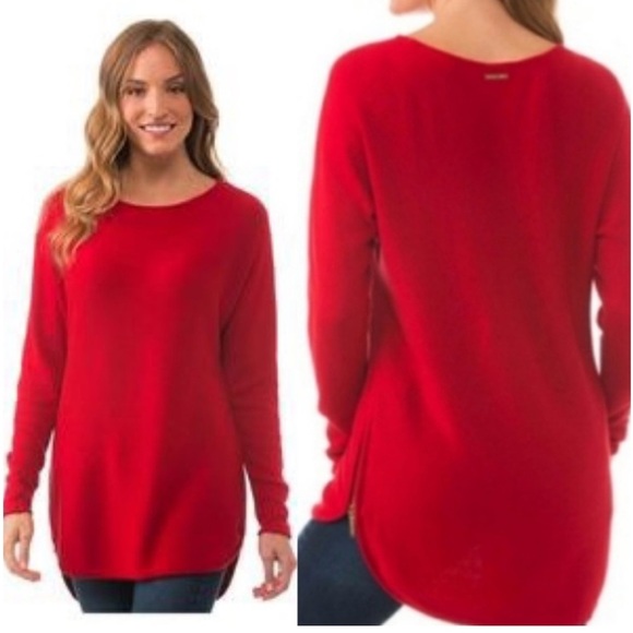 Michael Kors Red Sweater! - Picture 1 of 7